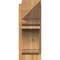 Ekena Millwork Olympic Rough Sawn Arts and Crafts Outlooker, Western Red Cedar, 8"W x 20"D x 20"H OUT08X20X20OLY03RWR - alternate 4